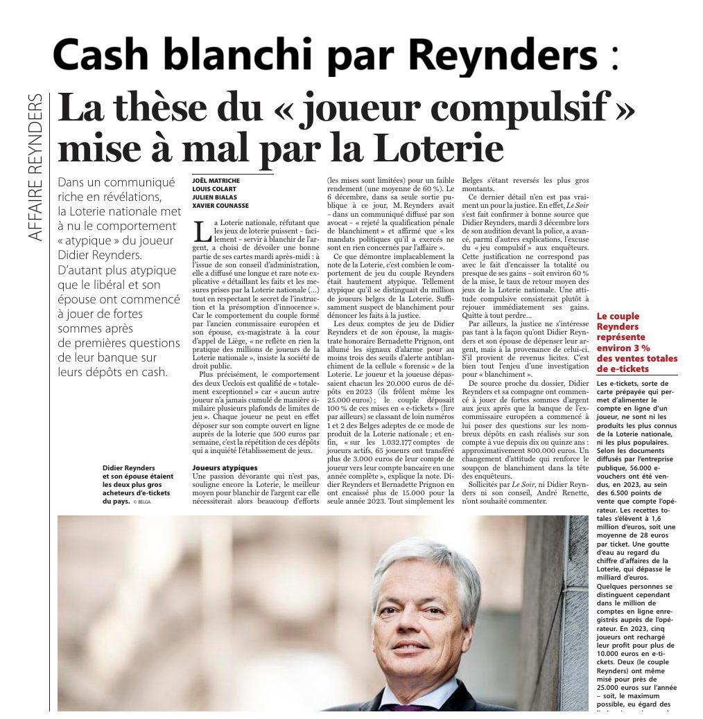 reynders lotterie